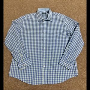 (NWOT) Nautica Blue Checkered Men's Shirt